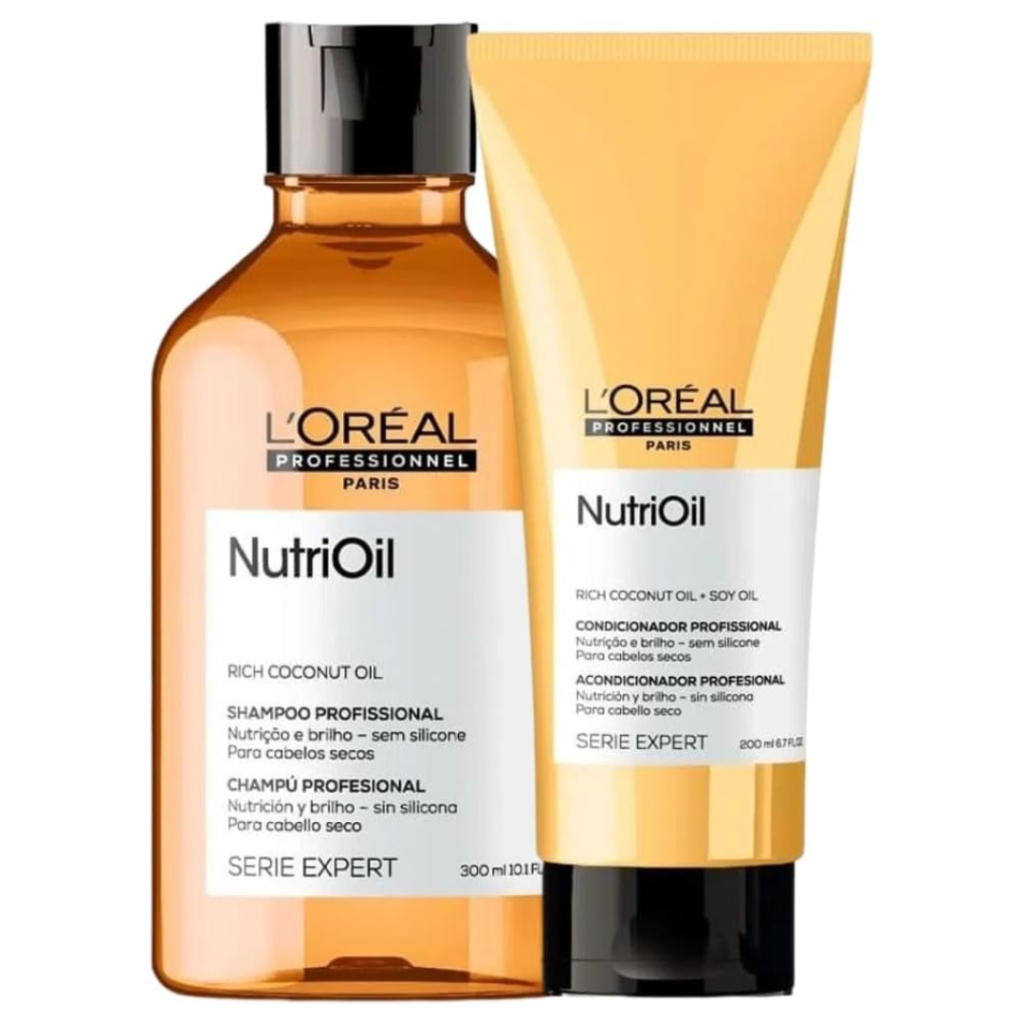 Kit L'Oréal Professionnel NutriOil — Shampoo + Condicionador