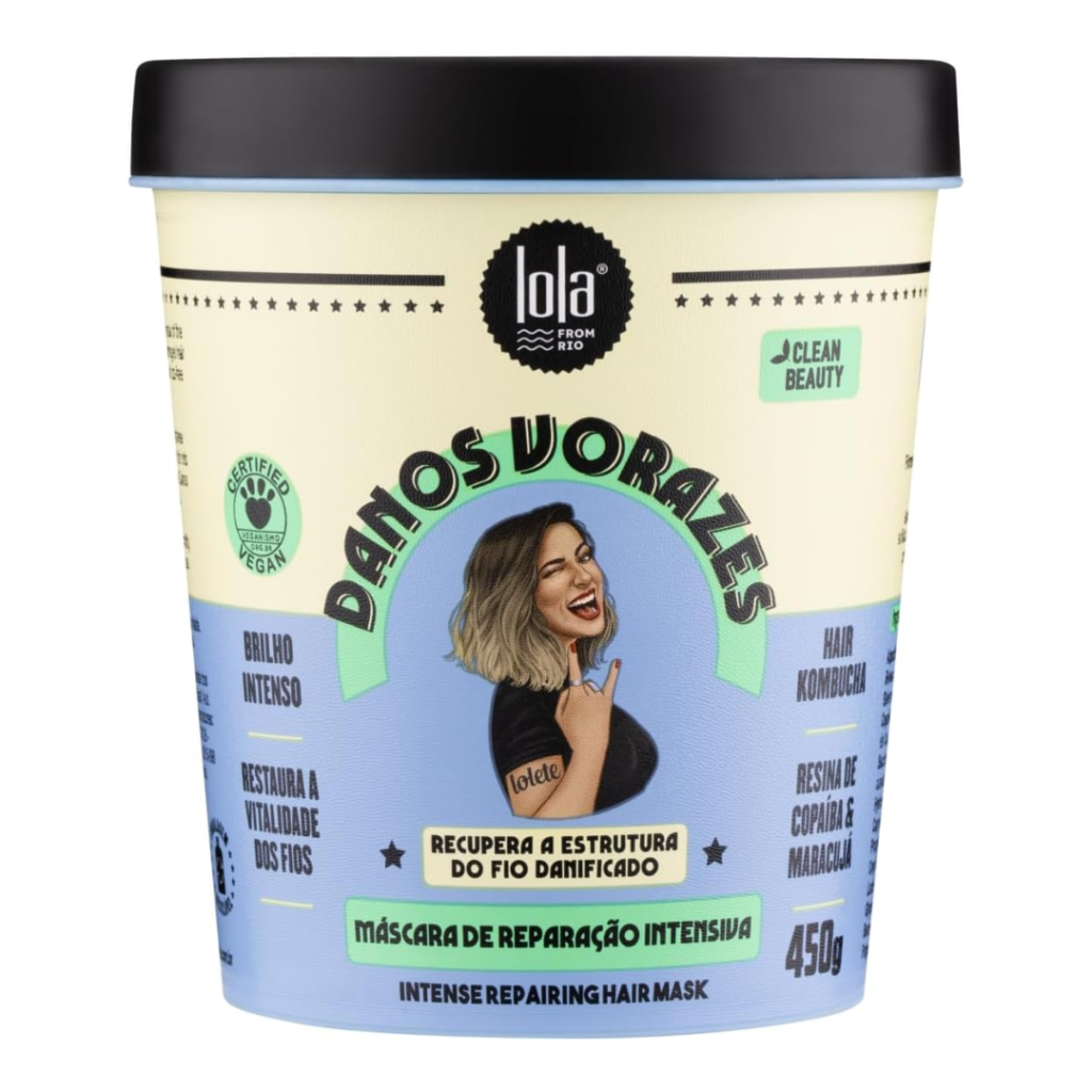 Lola Cosmetics Danos Vorazes Máscara de Reparação Intensiva 450g