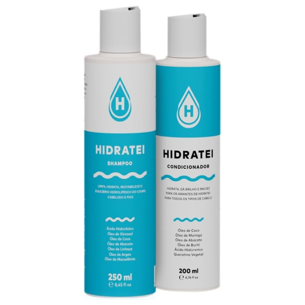 Kit Shampoo + Condicionador Hidratei Para Fios Revitalizados