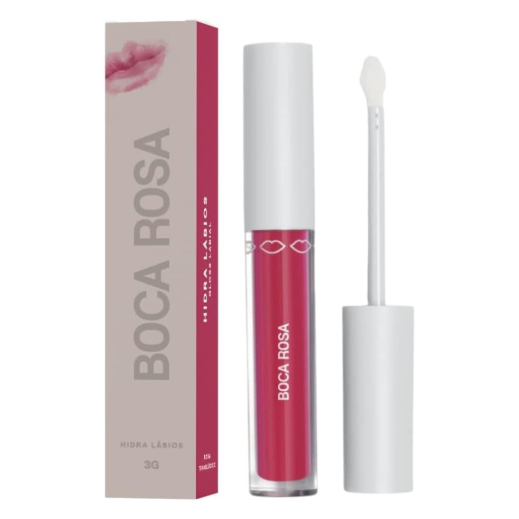 Boca Rosa Hidra Lábios Translúcido — Rosa