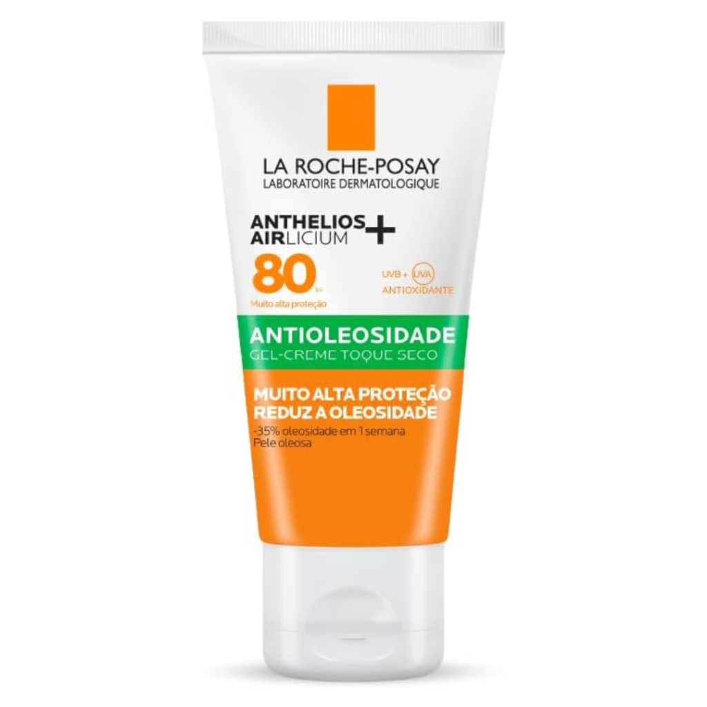 La Roche-Posay Anthelios Airlicium+ Protetor Solar Facial FPS 80 Antioleosidade 40g