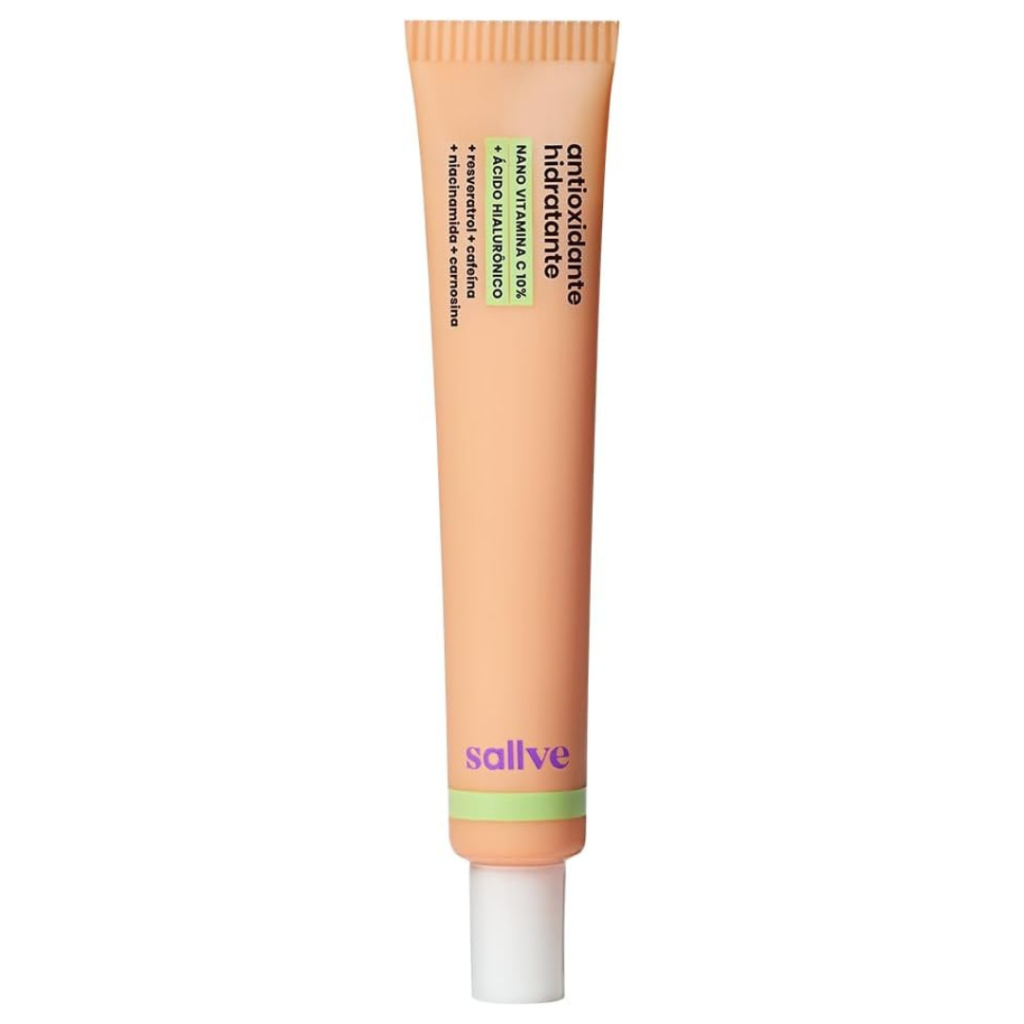 Sallve Antioxidante Hidratante — Nano Vitamina C 10% + Ácido Hialurônico 35g