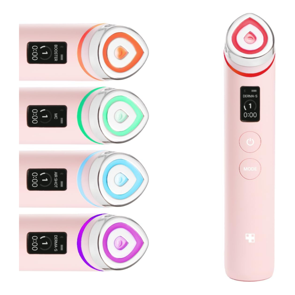 Medicube AGE-R Booster Pro Pink — Massageador Facial 6 em 1