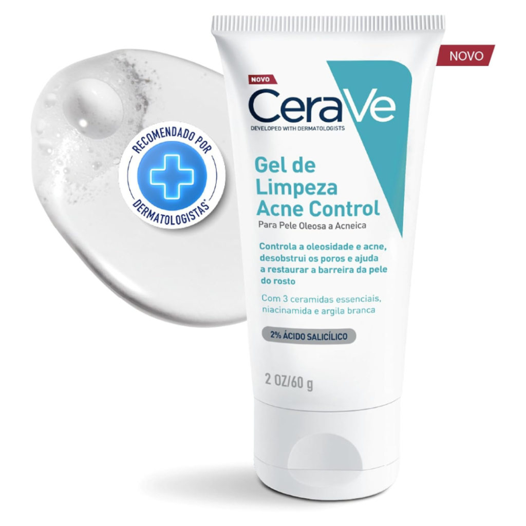 CeraVe Acne Control Gel de Limpeza 60g